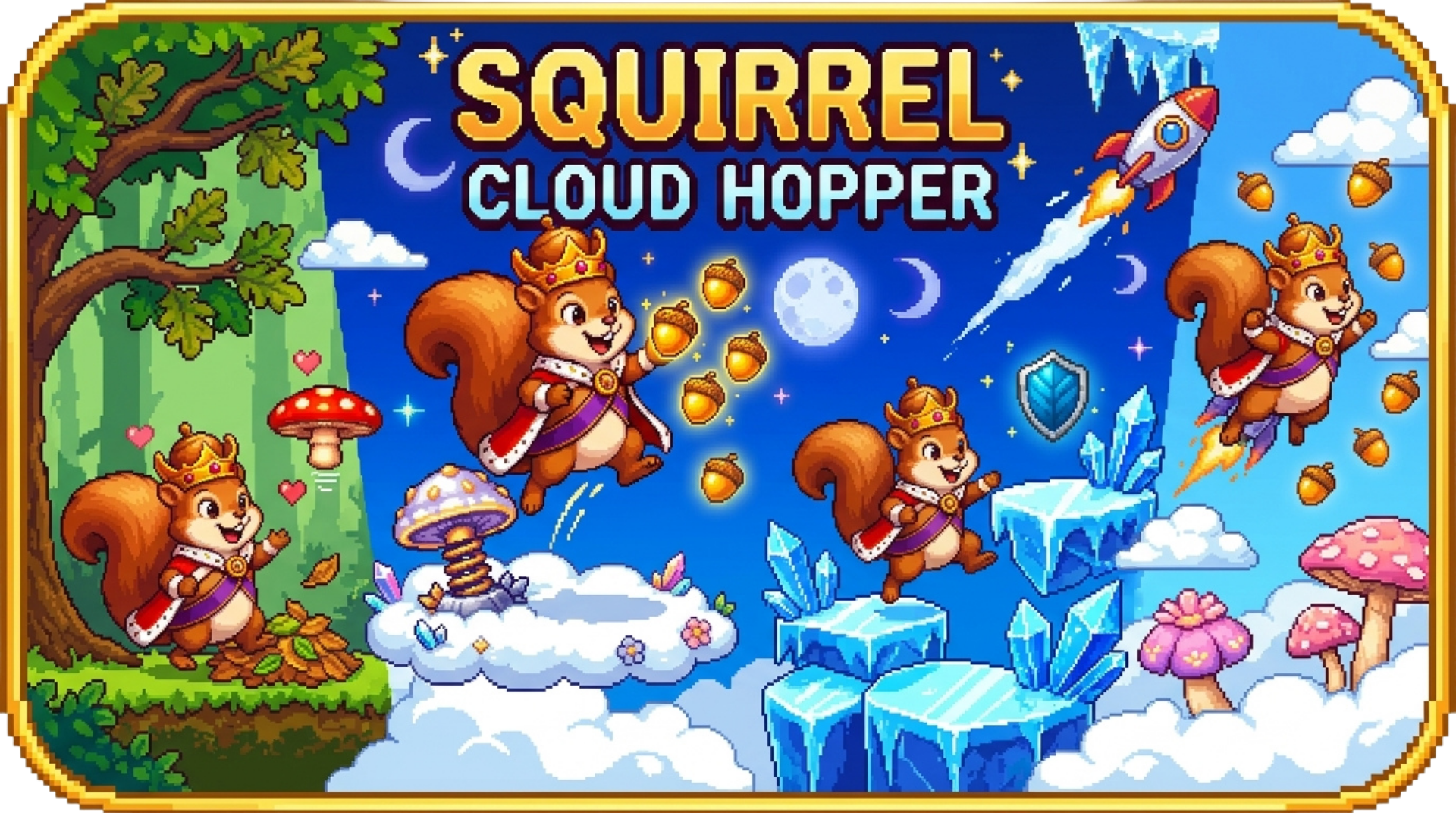 Squirrels Cloud Hopper
